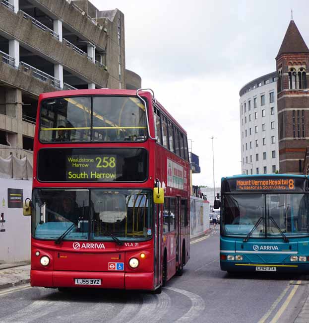 Arriva London Volvo B7TL Alexander ALX400 VLA171 & Kent Thameside SB120 Wright 3517